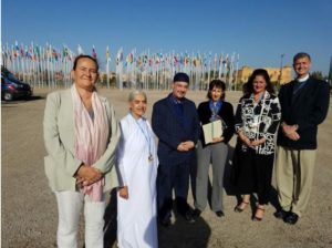 UN receives climate statement from interfaith leaders