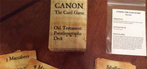 New Card Game Explains the Canon Process