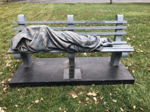 Police called on sleeping Jesus statue