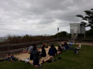 Celebrating creation at the beach