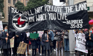 Church and students strike for climate