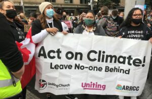 Calling political leaders to act on climate change