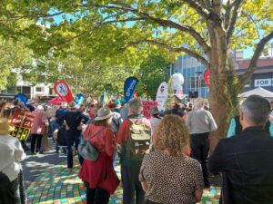 Your Say: Palm Sunday Rally for Refugees Garema Place, Canberra