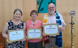 Canberra City Church recognised for decades of climate and environmental action