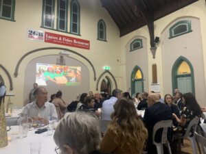 Rev. Bill Crews hosts thank you dinner for volunteers