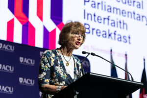 Geraldine Doogue reveals the secret to a “strong and supple” Australia at interfaith breakfast