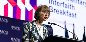Geraldine Doogue reveals the secret to a “strong and supple” Australia at interfaith breakfast
