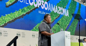 Dr Maina Talia Confronts Climate Denial at COP30