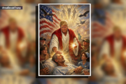Faith Leaders Condemn Trump’s “Jesus” Image as Blasphemous and Deeply Offensive